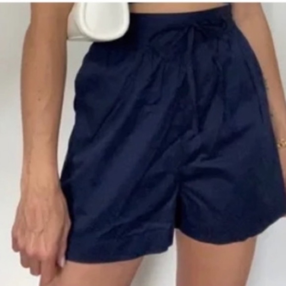 Jason Wu Navy Cotton‎ Shorts Size Large